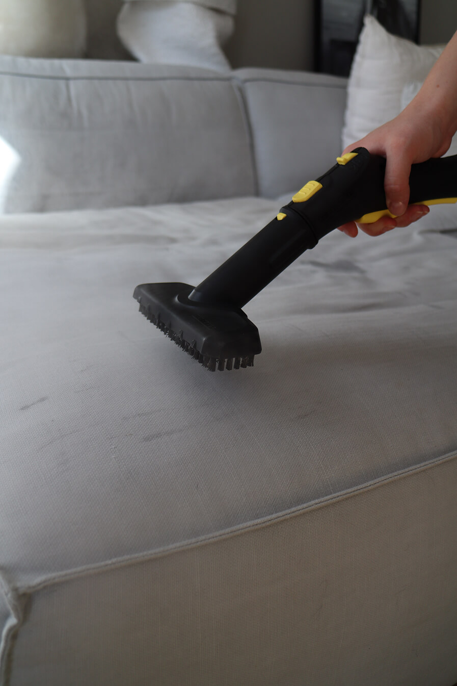 Bank schoonmaken